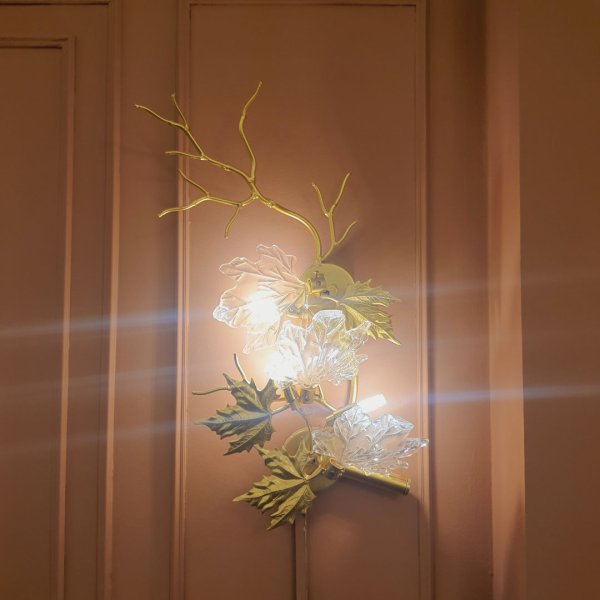 Morano tree leaves applique