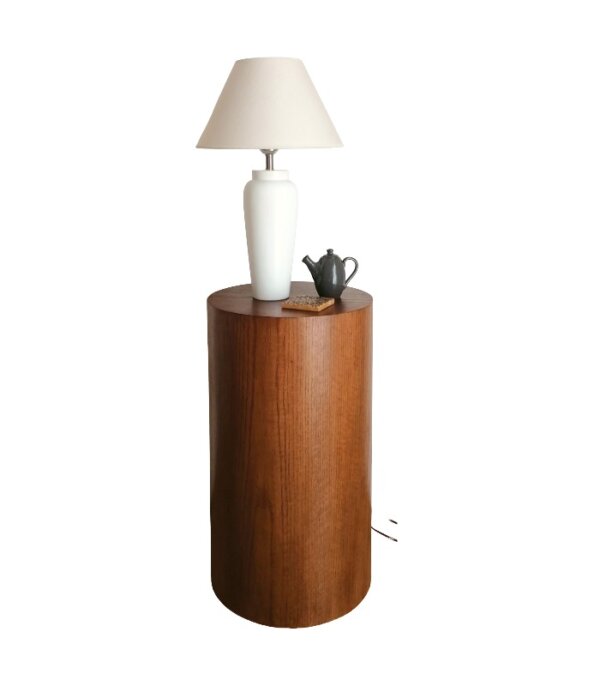 Big cylinder side table