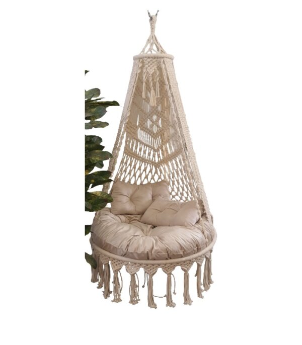 Queen swing macrame