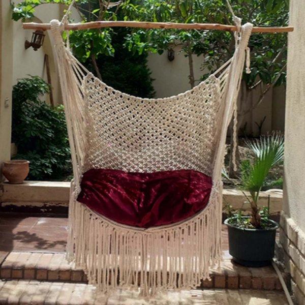 Macrame swing