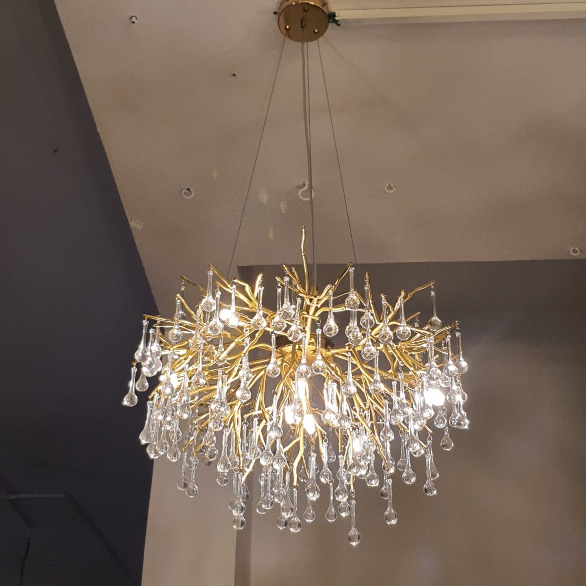 Round cherry chandelier 60 cm - Image 3