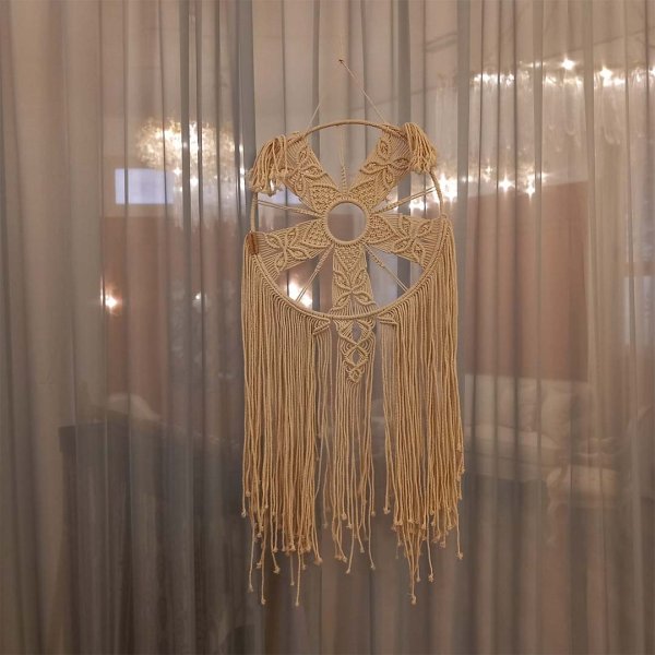 Macrame round wall design (S)