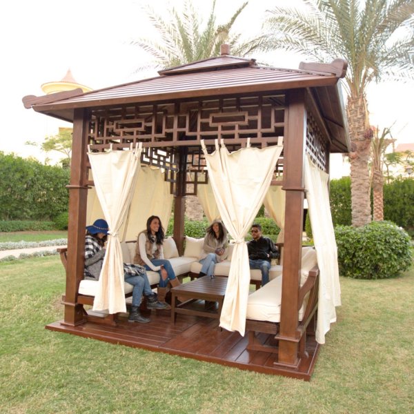 Asian pergola