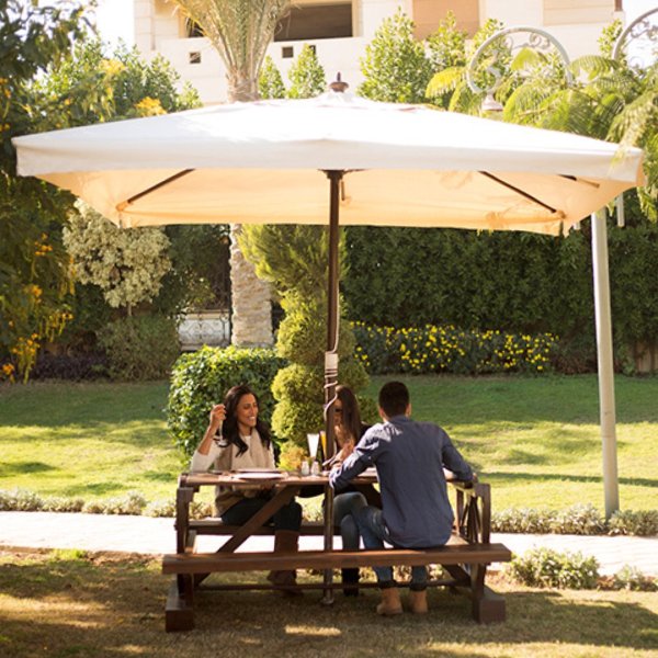 Outdoor square umbrella 3 meters