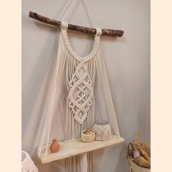Macrame shelf 2