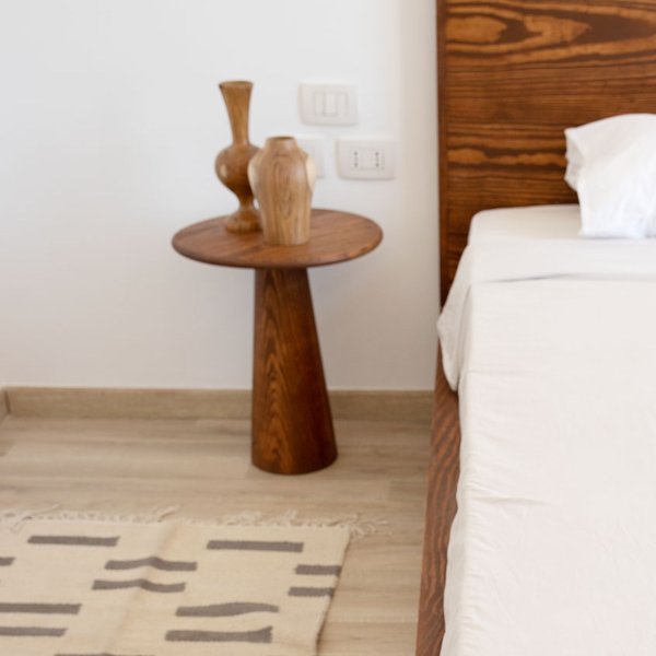 Cone side table