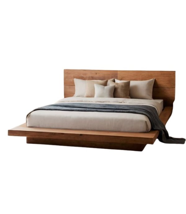 Oak veneer bed