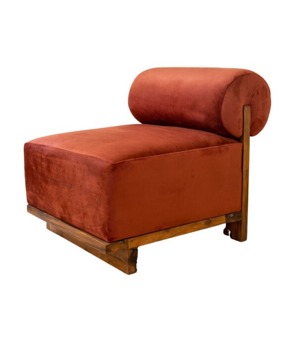 Raw pine chair