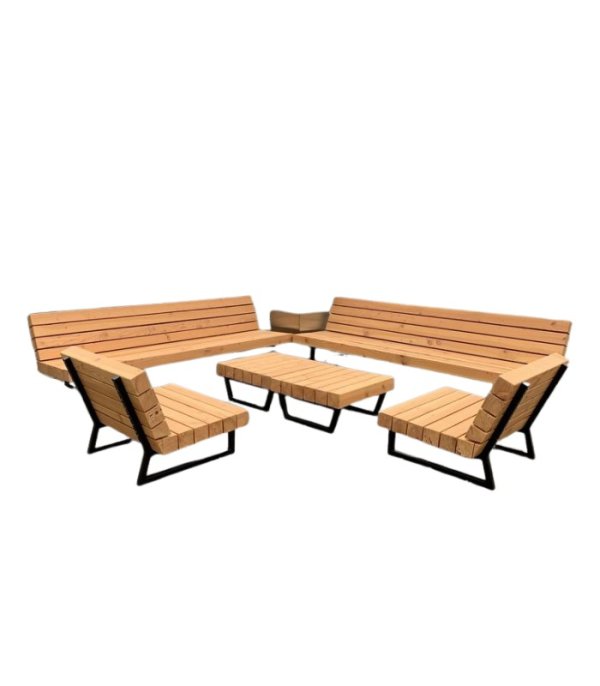 Pine - outdoor seating set