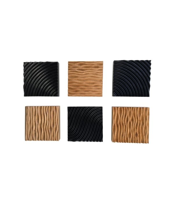 Flank wood artwork