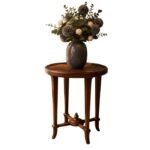 Circle side table